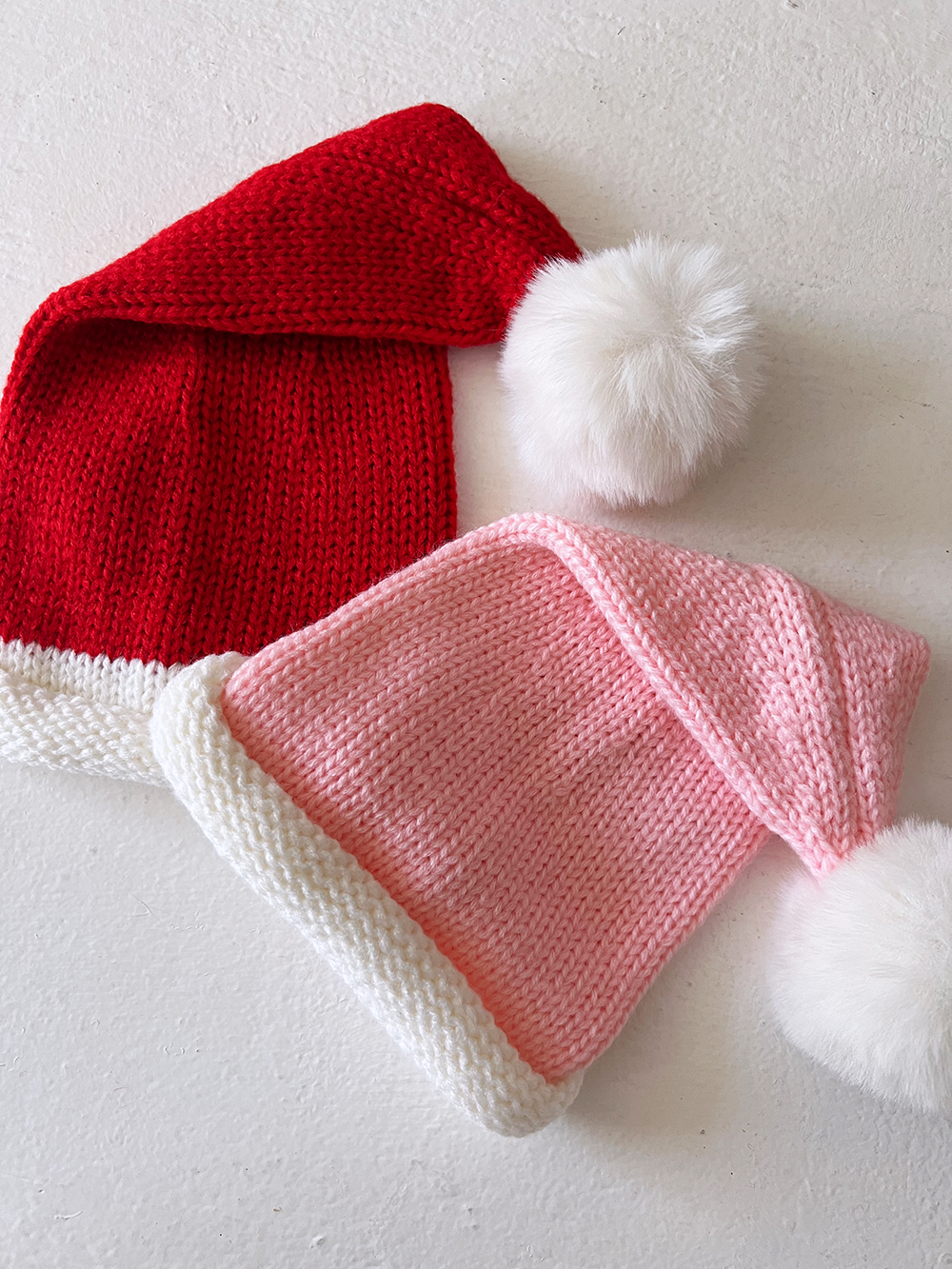 Santa Knit Hat, Red SpearmintLOVE