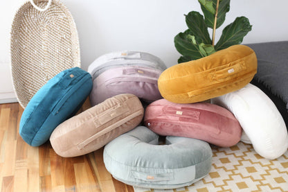 Velvet nursing pillow/ breastfeeding- for mother and baby