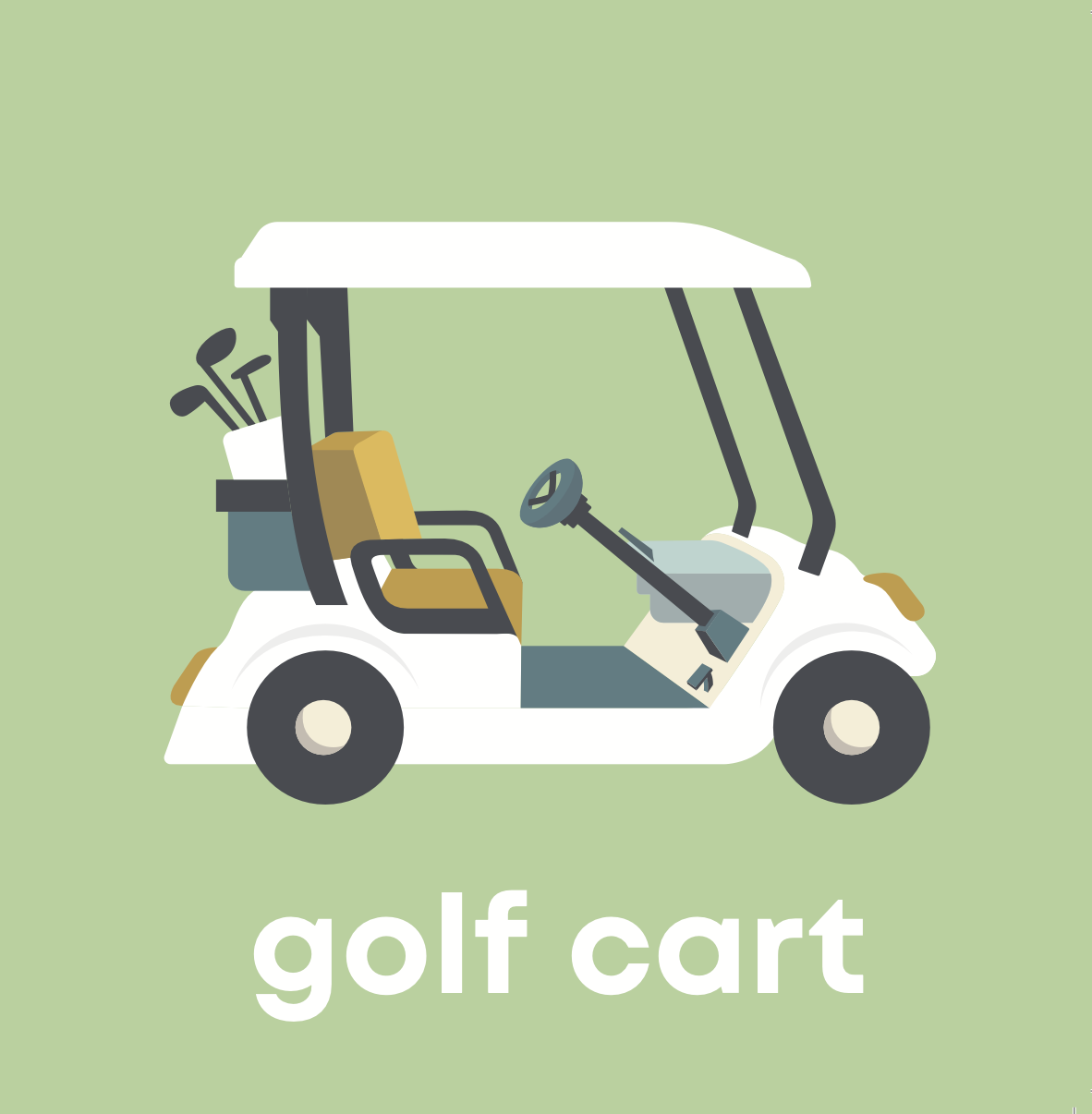 Golf Baby- Board Book Left Hand Book House