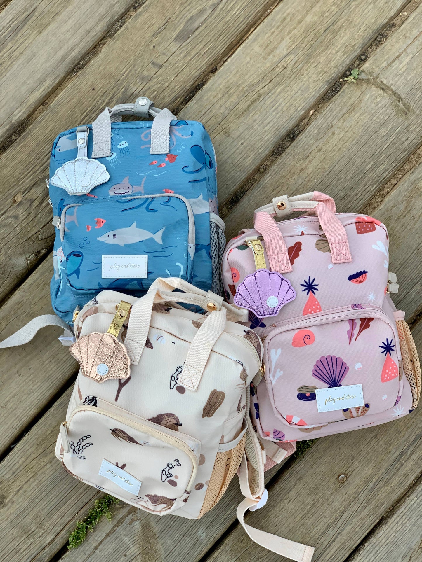 Mini Backpack for Kids Sharks