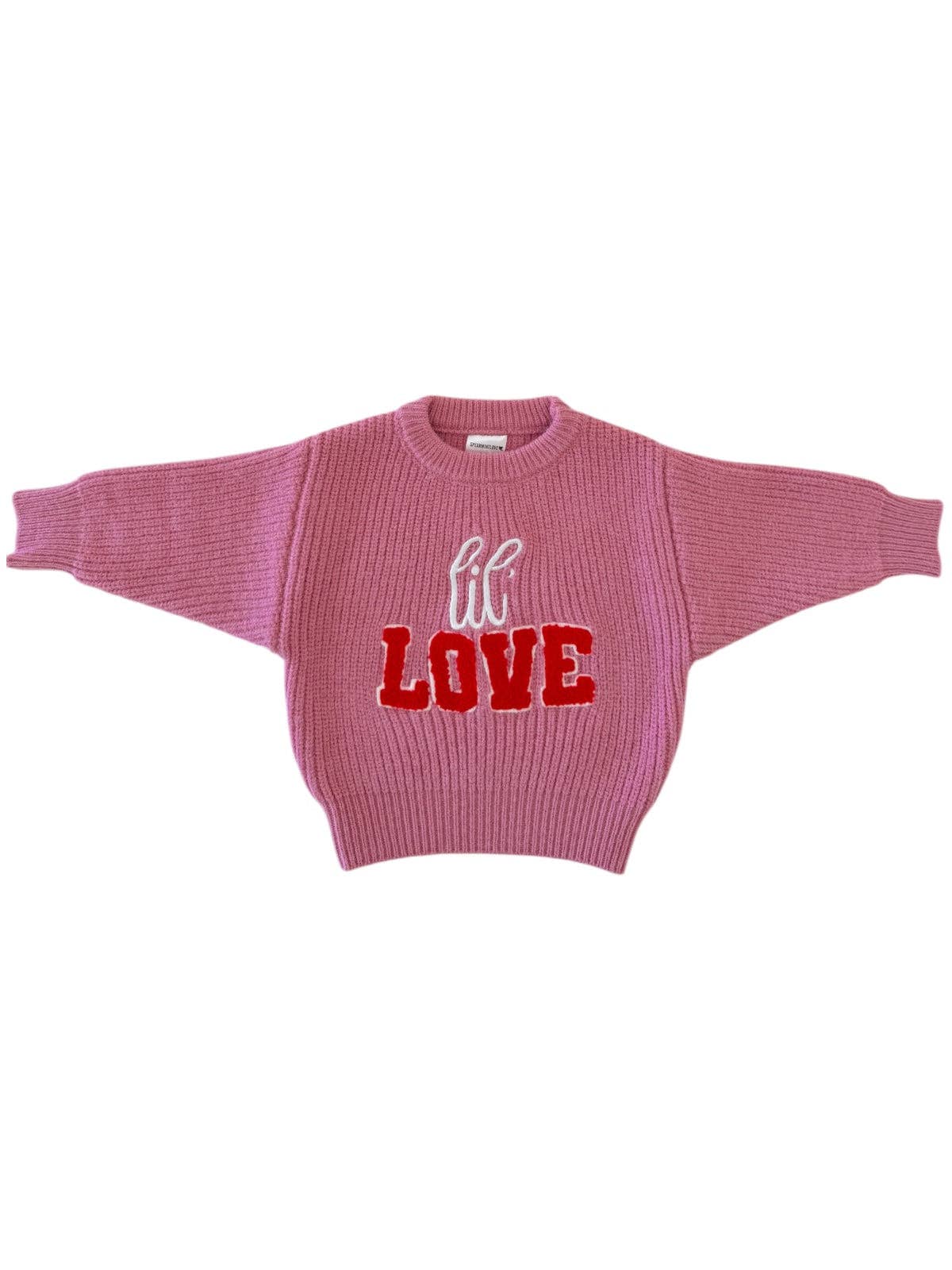 Knit Sweater, Lil Love SpearmintLOVE