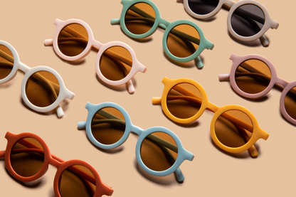 Recycled Plastic Sunglasses, Mustard