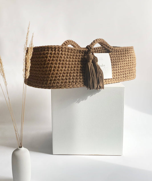 Baby basket - Hazel brown