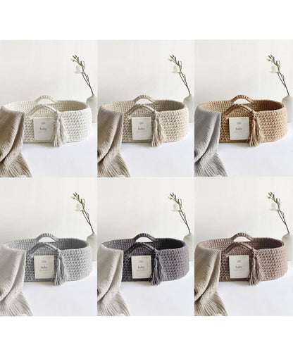 Baby basket | Warm taupe