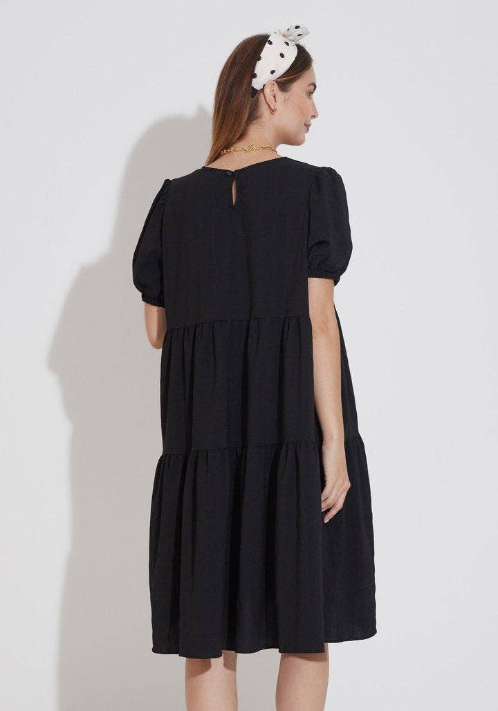 Textured Crepe Dress