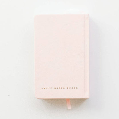 Mom's One Line A Day Leather Journal Sweet Water Decor