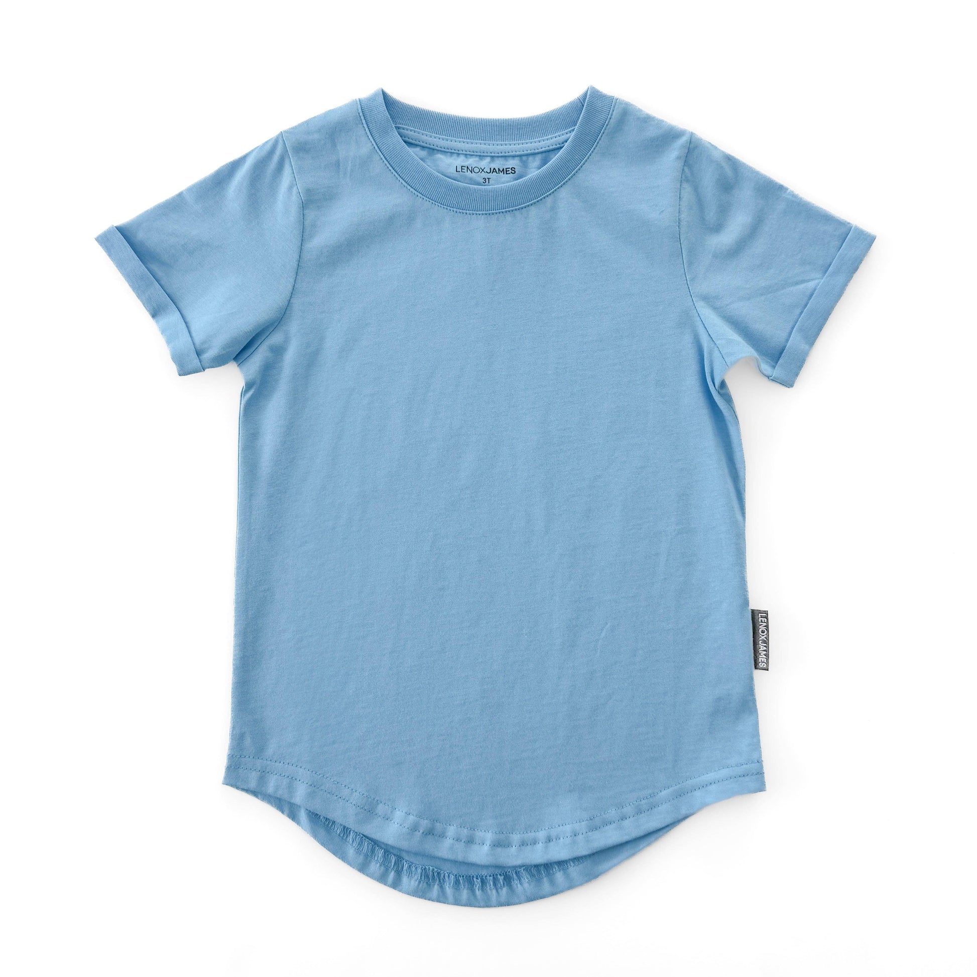 BASIC TEE - SKY LENOX JAMES