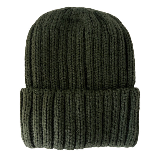 Chunky Knit Hat, Forest SpearmintLOVE