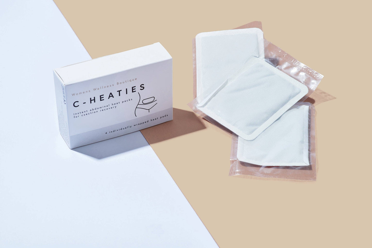 C-Heaties - Instant Heat Packs for Csection Scars