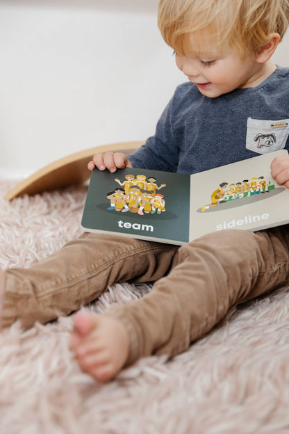 Basketball Baby- Board Book Left Hand Book House