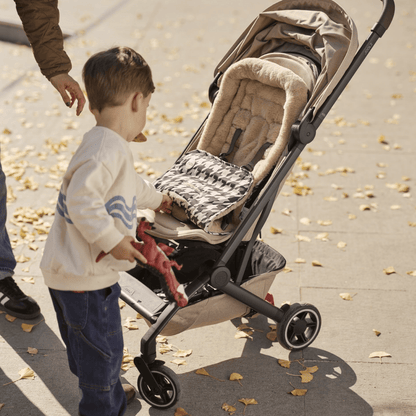 Cozy Fleece Pram Liner - Houndstooth