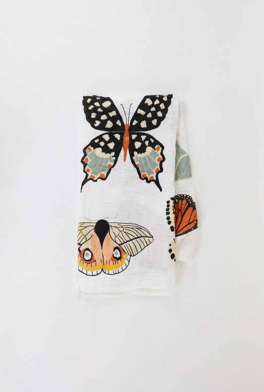 Butterfly Collector Swaddle Clementine Kids