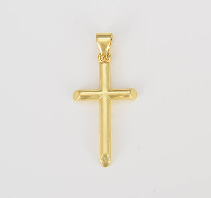Cross Charms Hunny B's 18K Gold Filled (11mm) Cross