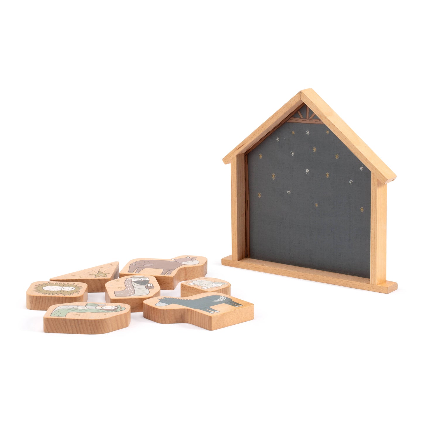 Wood Puzzle Nativity Set DEMDACO