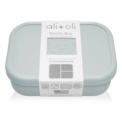 Ali+Oli Leakproof Silicone Bento Box (Dream Blue)