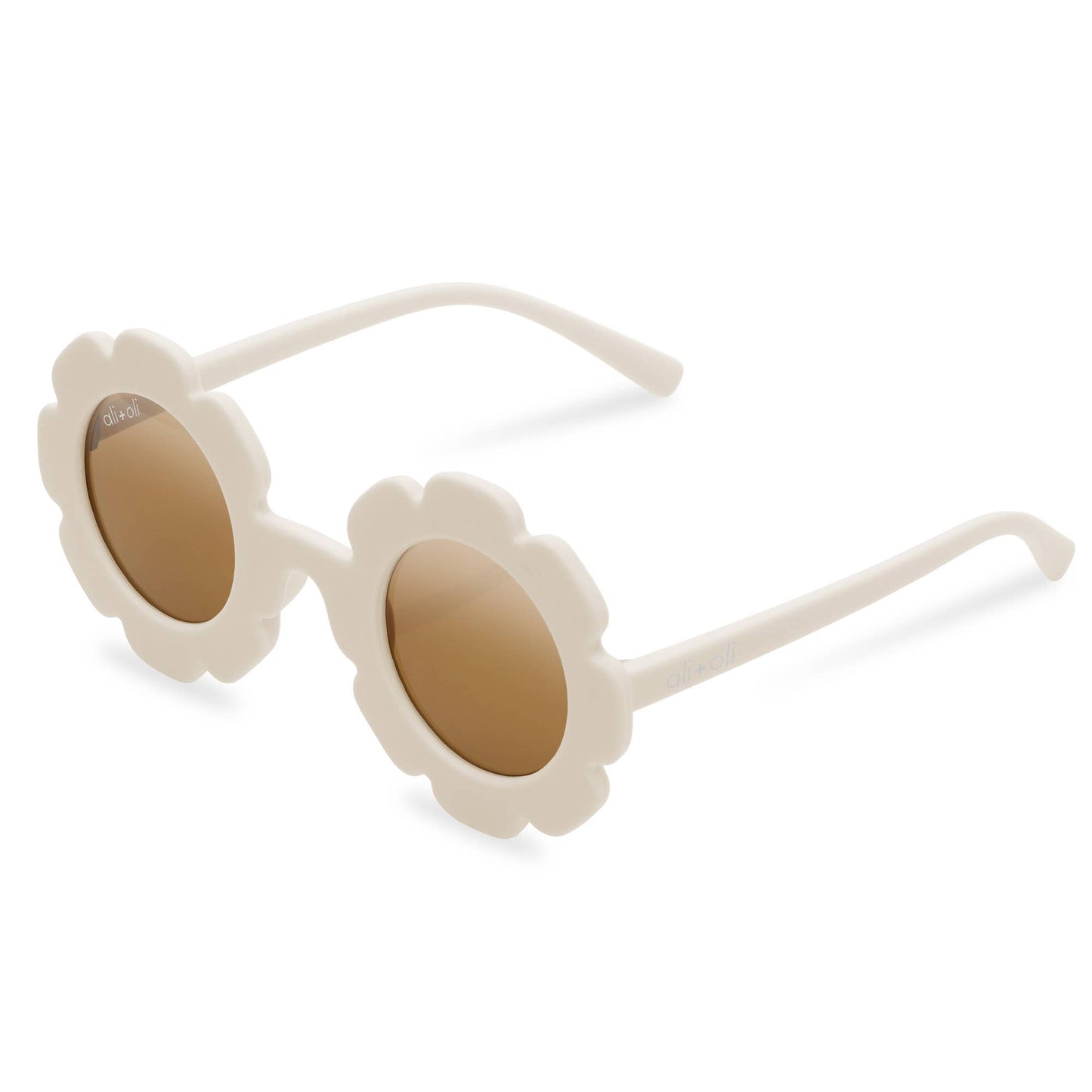 Kids Flower Sunglasses (White)