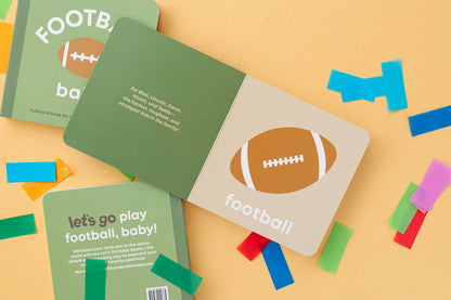 Football Baby- Board Book Left Hand Book House