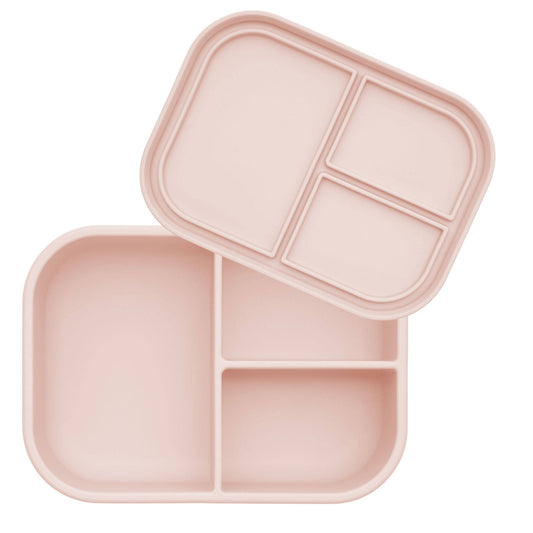 Ali+Oli Leakproof Silicone Bento Box (Blush)