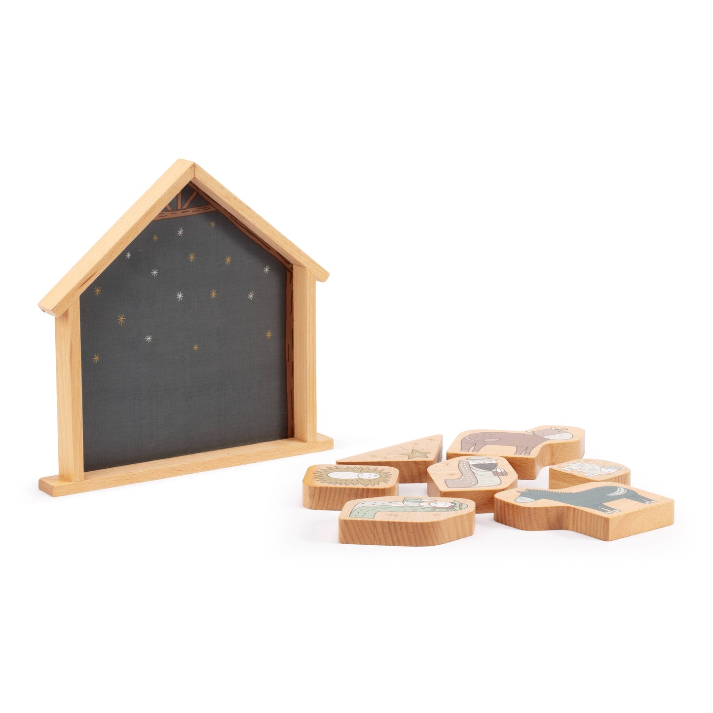 Wood Puzzle Nativity Set DEMDACO