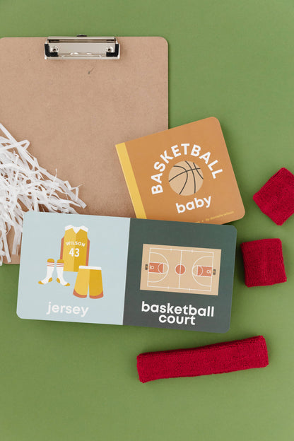 Basketball Baby- Board Book Left Hand Book House