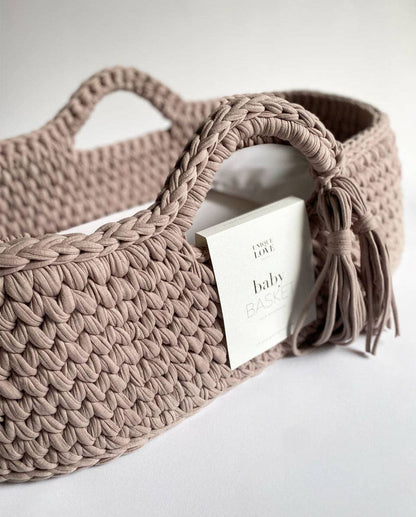 Baby basket | Warm taupe