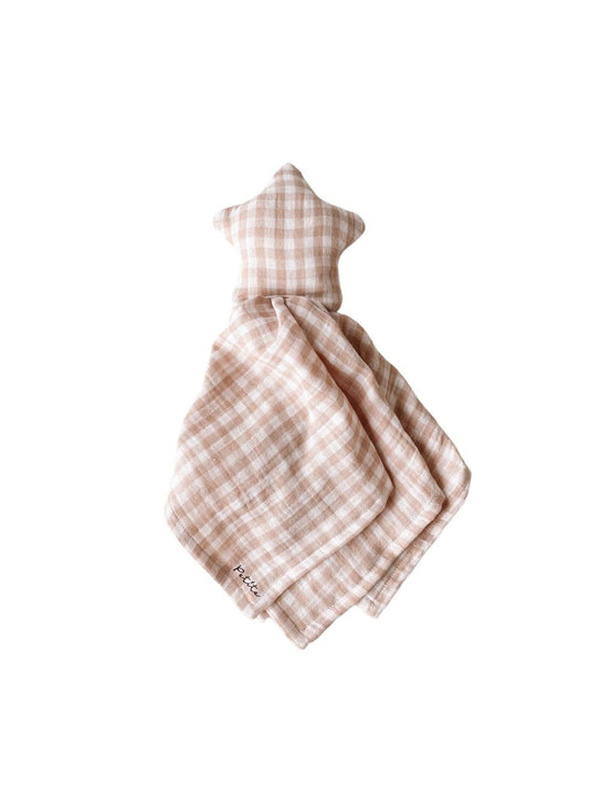 Little star cuddle cloth / checkers