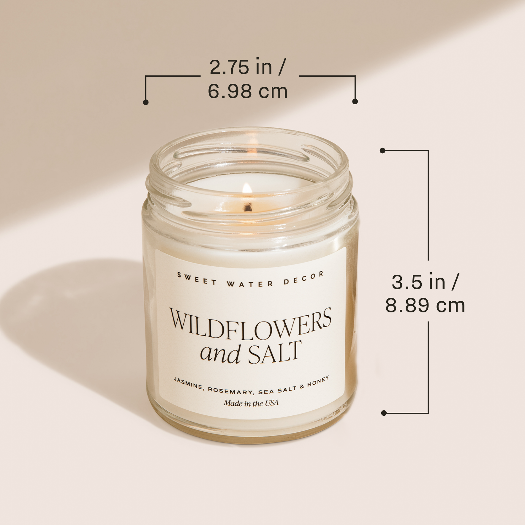 Girl Mama Soy Candle - 9 oz Sweet Water Decor