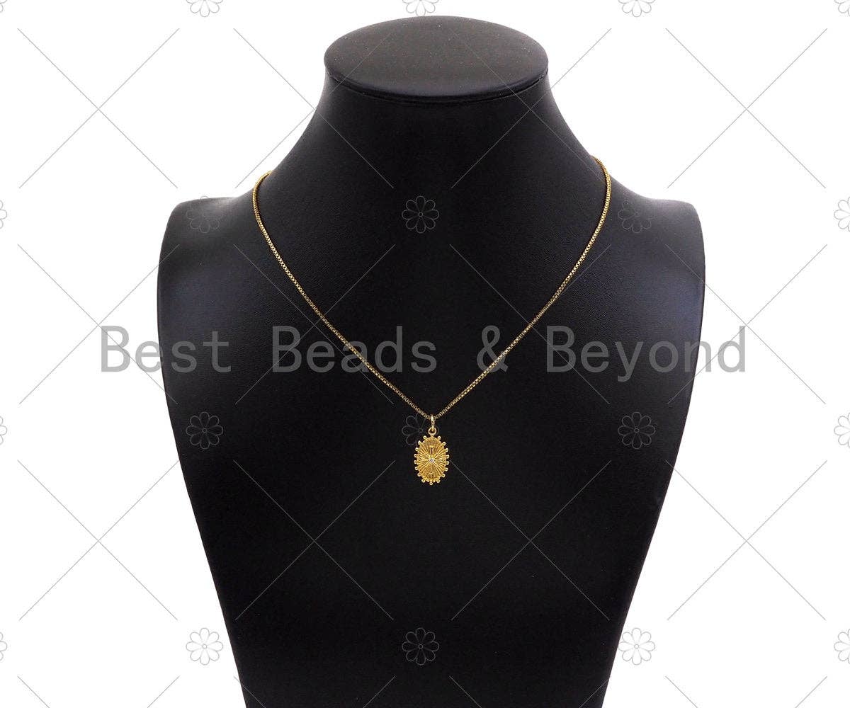 CZ Micro Pave North Star Charm BestBeads&Beyond