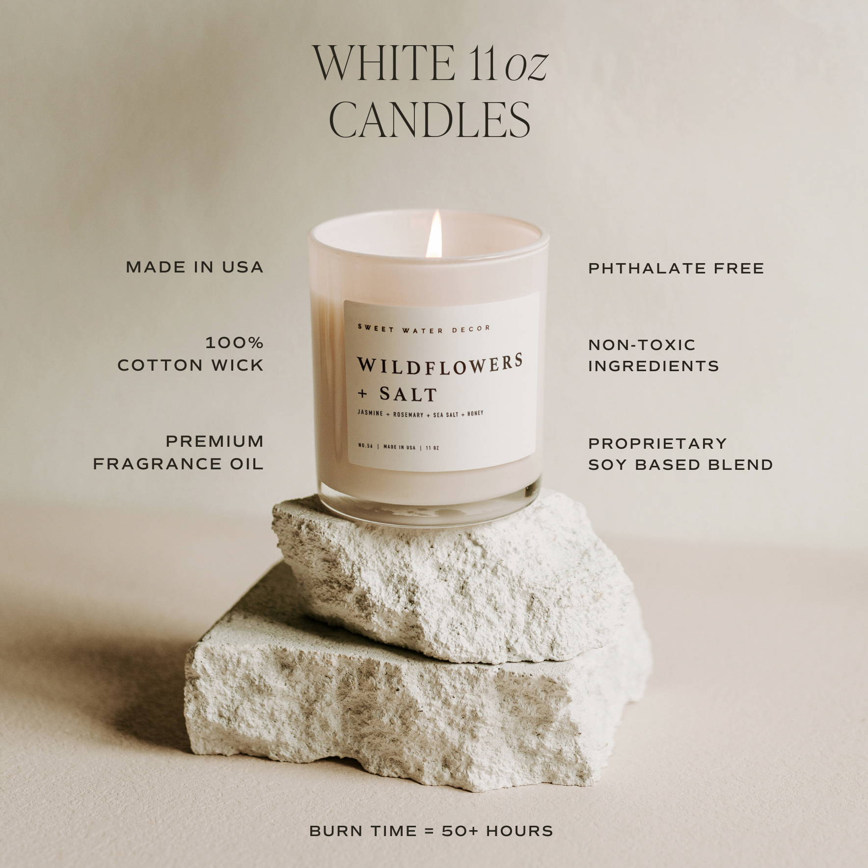 Best Mom Ever Soy Candle - 11 oz Sweet Water Decor