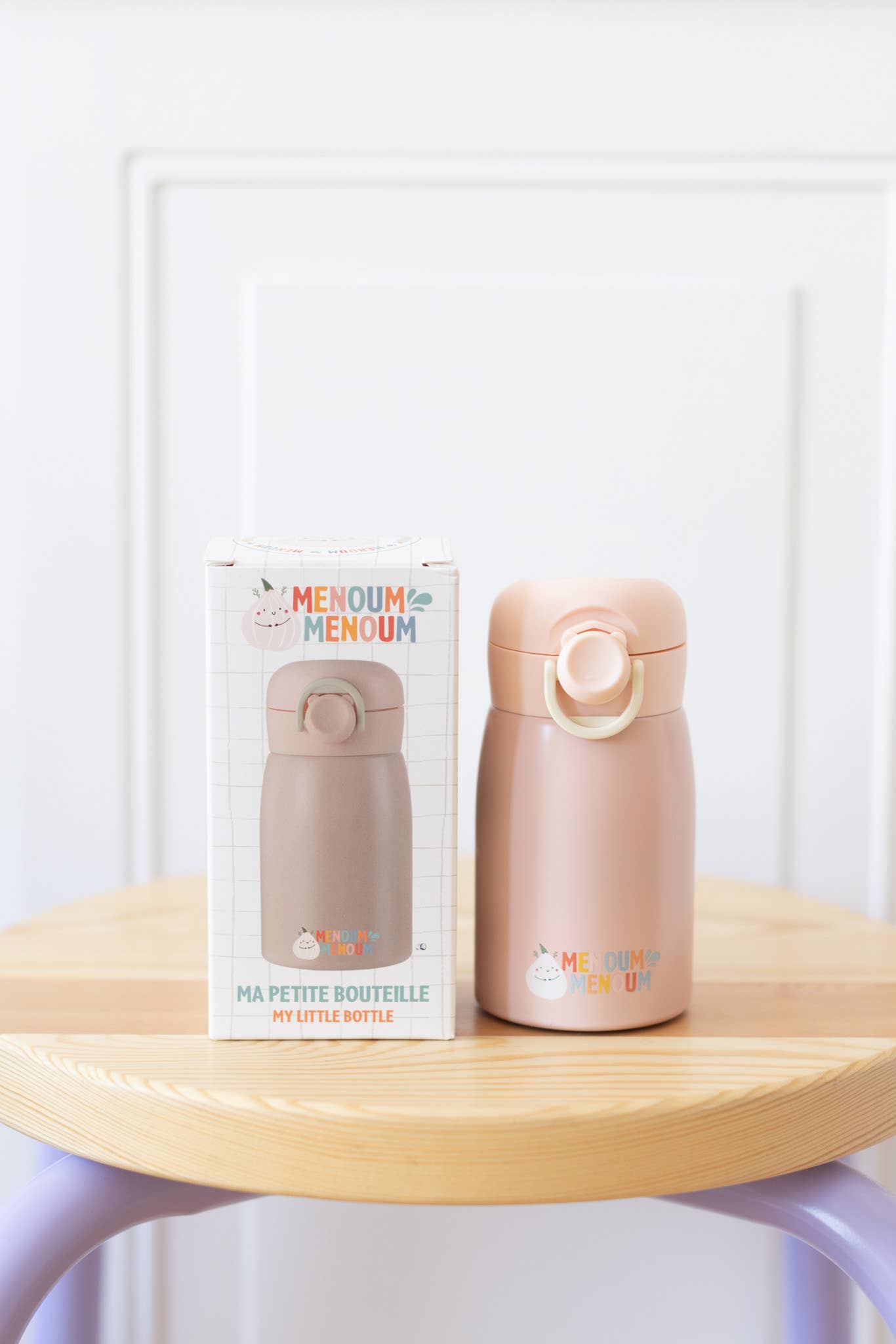 Thermos bottle - Pink - Menoum Menoum