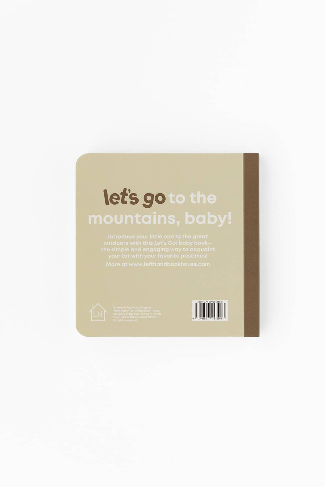 Mountain Baby- Board Book Left Hand Book House