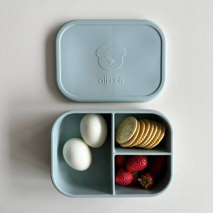 Ali+Oli Leakproof Silicone Bento Box (Dream Blue)