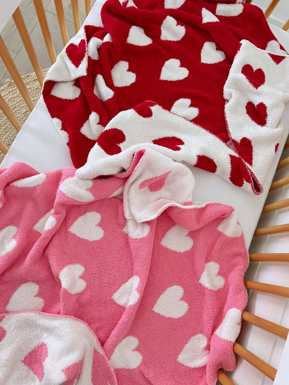 Phufy® Bliss Blanket, Red Heart SpearmintLOVE