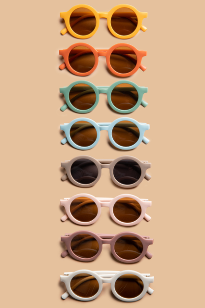 Recycled Plastic Sunglasses, Mustard