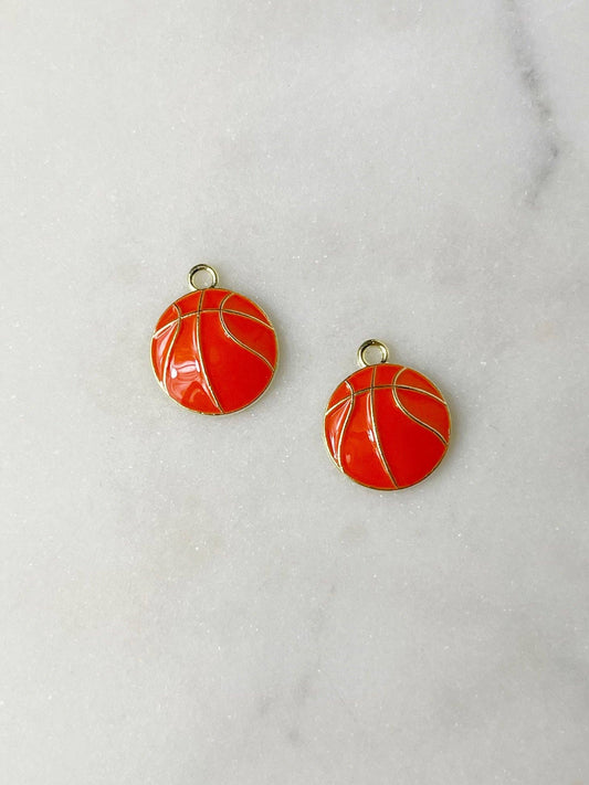 Sports Charms Hunny B's Enamel Basketball