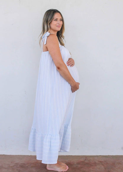 Striped Muslin Sundress