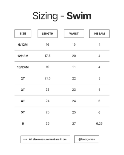 SWIM TRUNK - PIKE LENOX JAMES