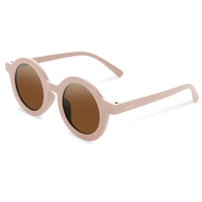 Kids Sunglasses Round (Pink Cream)