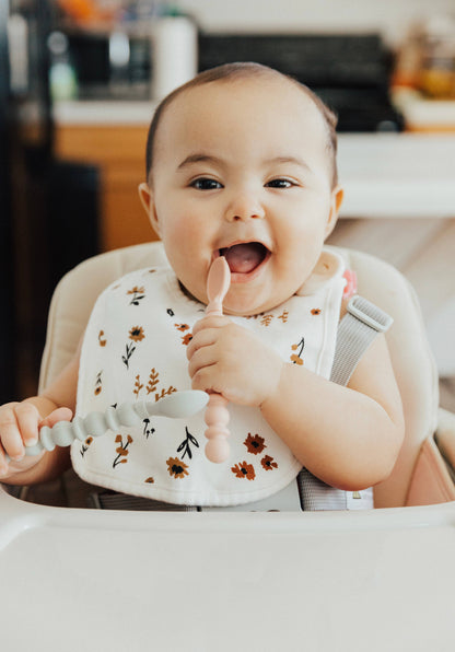 Teethy Utensil | Teether & Spoon In 1 |Pink Lemonade