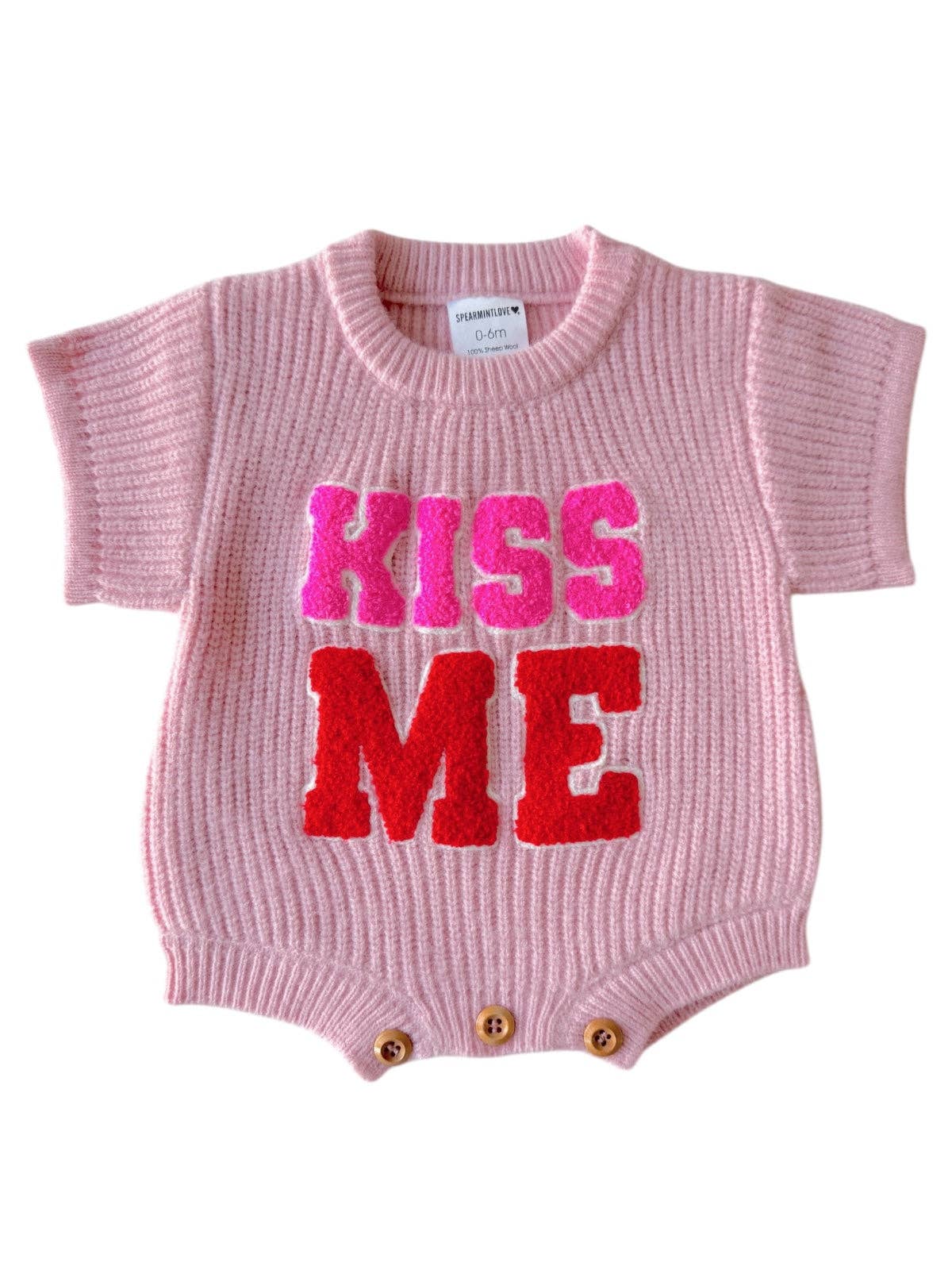 Sweater Romper, Kiss Me SpearmintLOVE