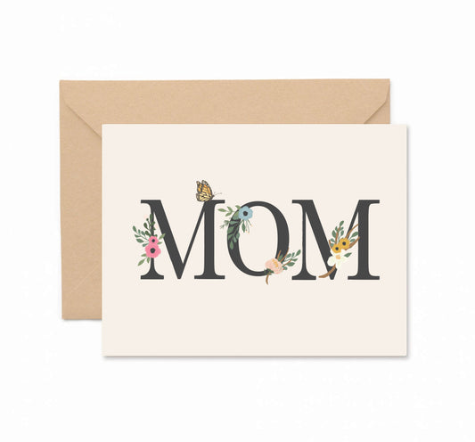 Mom Floral Mother's Day Greeting Card Ginger P. Designs