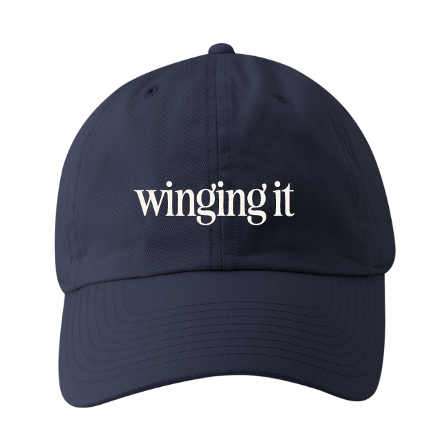 Winging It Baseball Hat | Hats for Women, Mom Hat, Gifts Polished Prints