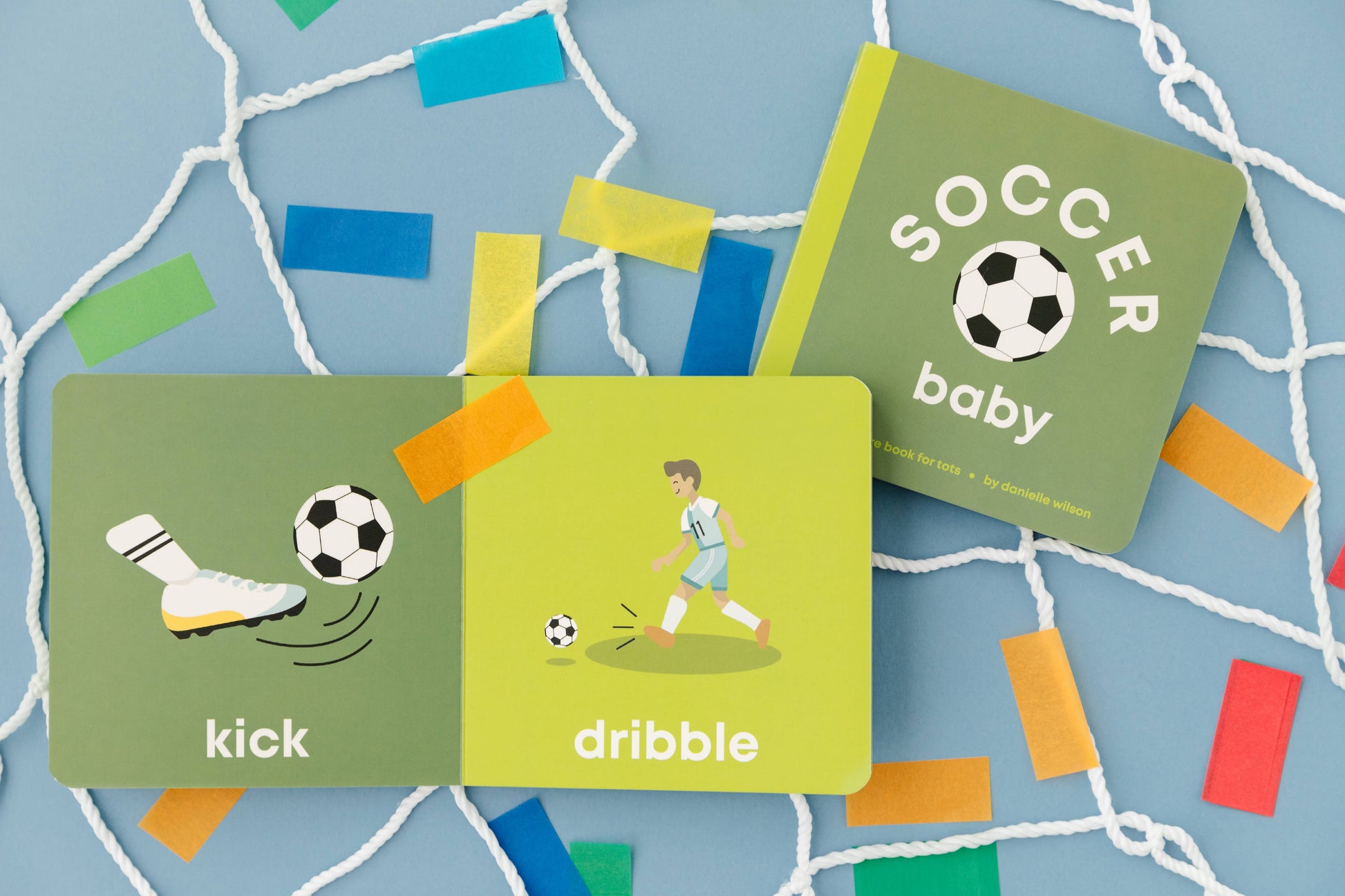 Soccer Baby- Board Book Left Hand Book House