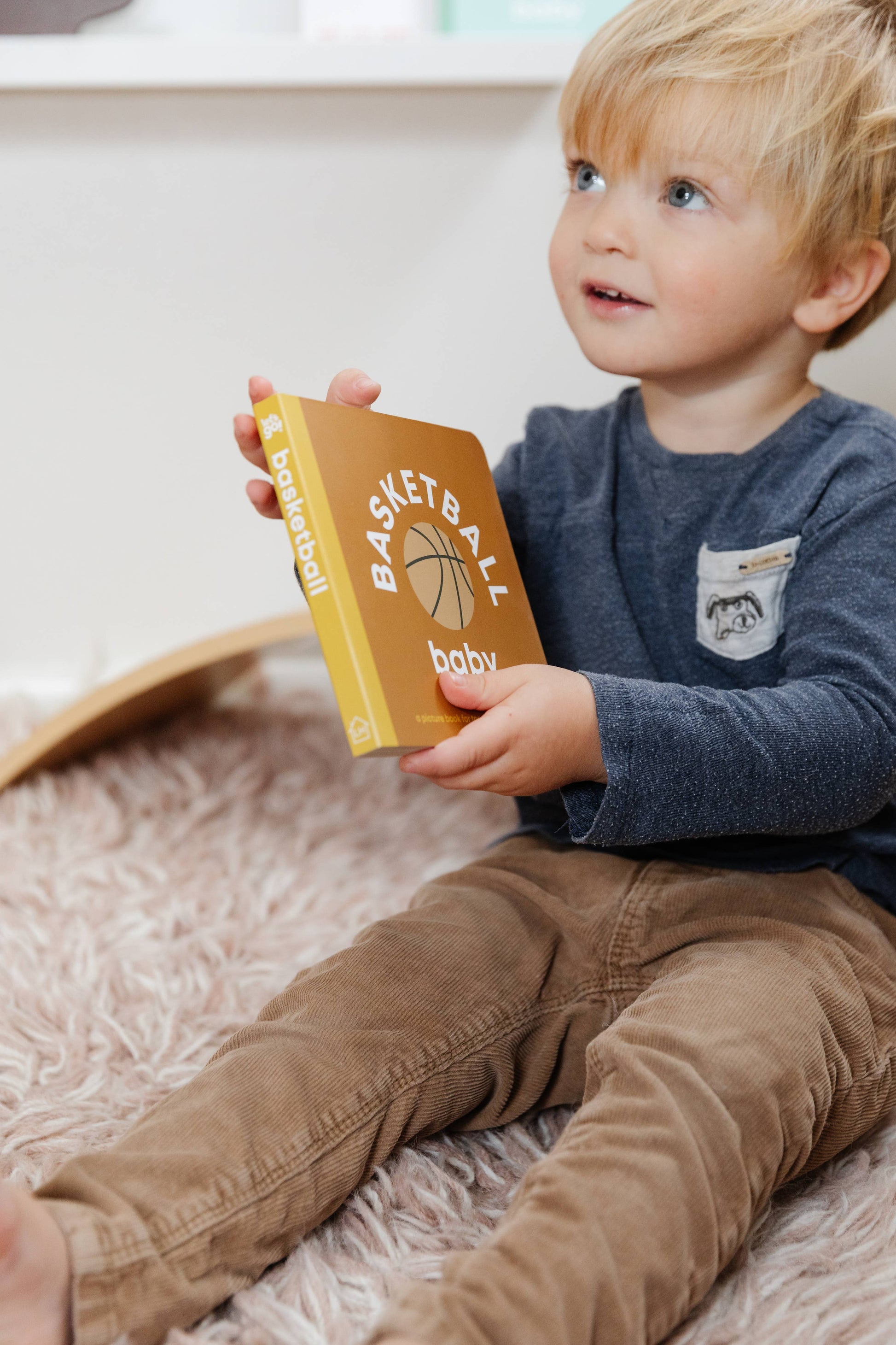 Basketball Baby- Board Book Left Hand Book House