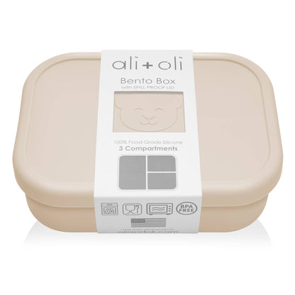 Ali+Oli Leakproof Silicone Bento Box (Coco)