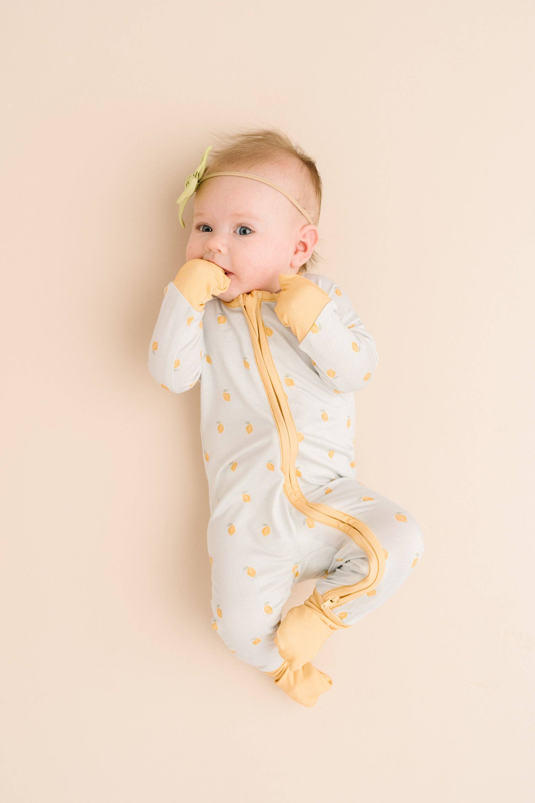 Lemon Delight Bamboo Sleeper Little One Shop