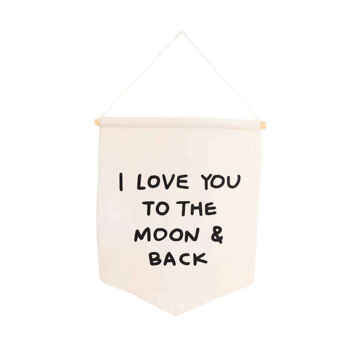 i love you to the moon and back hang sign Hunny B's