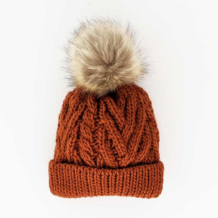 Chili Pop Pom Pom Beanie Hat Huggalugs S (0-6 months)
